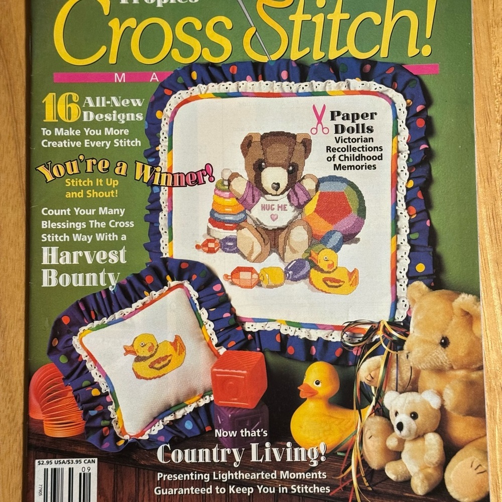 Cross‎ Stitch Magazine September 1994